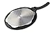 Gourmia GPA9515 Blini Pan With Induction Bottom Nonstick Silver Dollar Pancake Maker Features 7-Mold 100% PFOA free non-stick coating