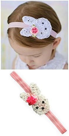 Easter Bunny Baby Headband (Large 6 Months - 3 Years)