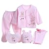 Monvecle 5-12 Stuk Pasgeboren Kleding Baby Baby Ondergoed Outfit Layette Gift Set 100% Katoen
