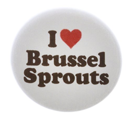 A&T Designs Unisex - I love Brussel Sprouts 1.25