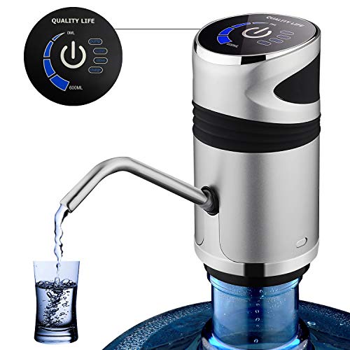 5 gallon Bottle Water Pump, USB Charging Portable Electric Drinking