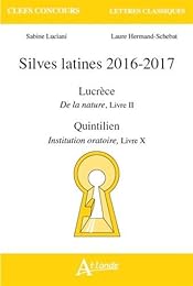 Silves latines, 2016-2017