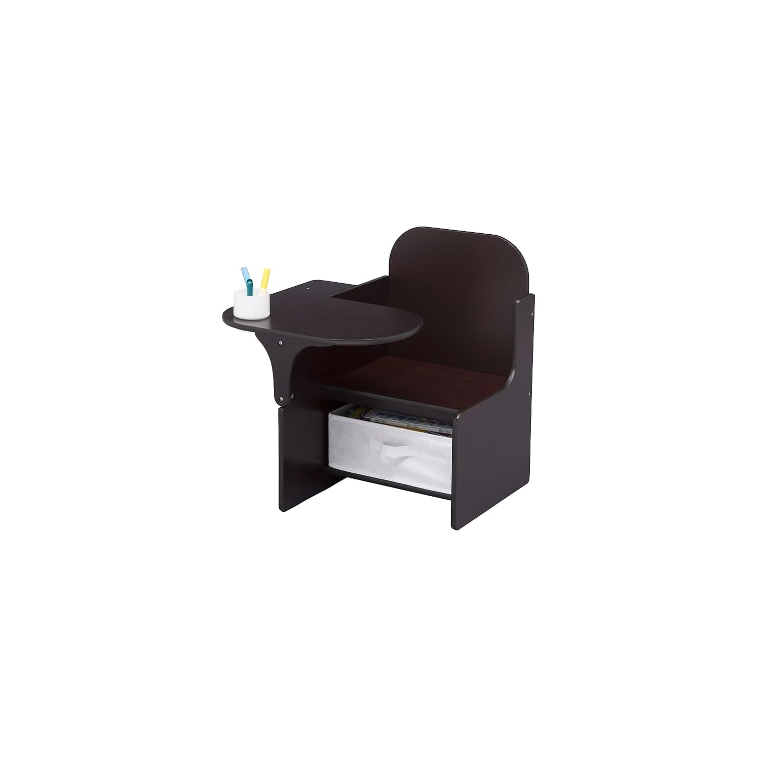Photo 1 of Delta Children MySize Chair Desk With Storage Bin, Dark Chocolate