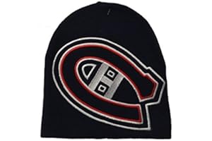 NHL Hockey Winter Skull Cap Cuffless Knit Beanie Toque Hat