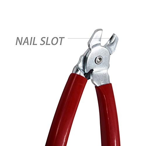 DAYSLIVES Hog Ring Pliers Angled with 300 Galvanized Hog Rings