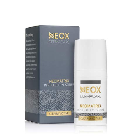 NeoMatrix Peptilight Age Defying Eye Serum by NEOX DERMACARE: Bright Eye Zone Perfector Diminishes Dark Circles and the Look of Puffiness and Fine Lines