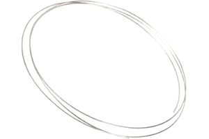 TOGEVAL 8ft Mandolin Guitar Fret Wire Set Silver 1.5mm Width for Banjo Dulcimer