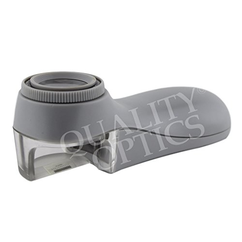 Quality Optics - Illuminated Dome Scale Magnifier Glass Measure 10mm 0.1mm Intervals