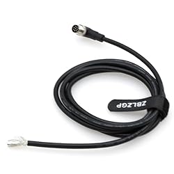 ZBLZGP M12 A-Code 8 Pin 90 Degree Angle Male