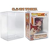 Malko Pop Protector 0.5 mm Thick Plastic Case for Vinyl Figures (20 Count)