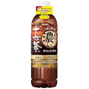 アサヒ飲料 ぎゅっと濃い十六茶 630ml×24本 [お茶] [ノンカフェイン] [機能性表示食品]