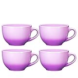 Jumbo Coffee and Cereal Set of 4 Jumbo Mugs, 24