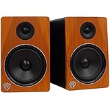 Rockville APM8C 8" 2-Way 500W Active/Powered USB Studio Monitor Speakers Pair