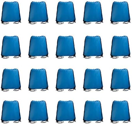 20PCS Folding Ripstop Fabric Drawstring Backpacks for Gym Traveling Partys Promotional.NO Logo Bags backpacks