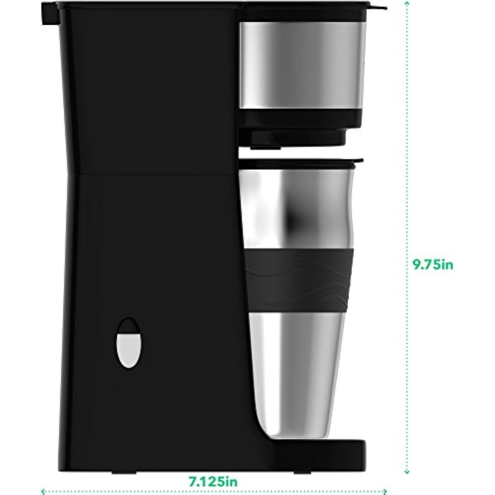 Single Cup Electric Coffee Maker Machine Mug Brew Personal Drip 1 Cup