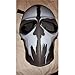Outgeek Airsoft Mask Full Face Protective Mesh Mask Skull Mask for Costume