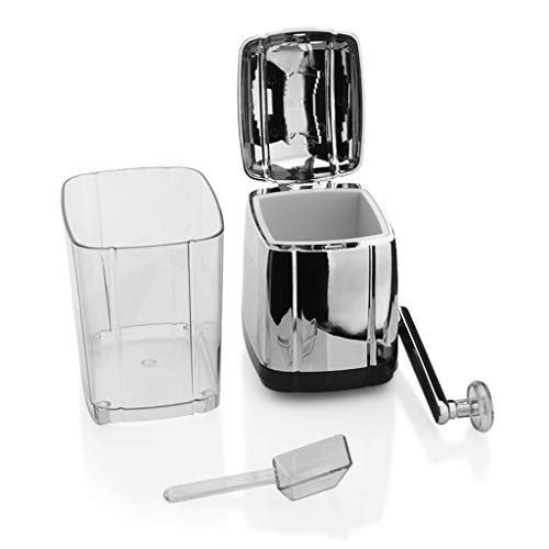 Eiscrusher Home Kitchen Bar Kleine Eisbrecher Manuelle Handkurbel-Eisbrecher Eisbrecher mit Edelstahlklingen for…