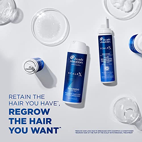 Head & Shoulders Scalp X 5 Minoxidil Hair Regrowth Treatment for Men