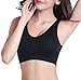 Plus Size Yoga Sports Bras for Women Low-Impact Activity Sleep Bra with Removable Pads