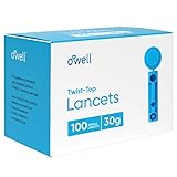 OWELL Twist Top Lancets 30 Gauge, 100 Count | Thin