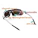 Wolfbike POLARIZE Sports Cycling Sunglasses with 5 Set Interchangeable Lenses Green Frame