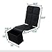 BABYSEATER Car Seat Protector for Child Car Seat with Folding Trash Can - Car Seat Covers Front Seats Only - XL Carseat Pad, Thick Padding, Waterproof, Fits All Vehicles - Keeps Your Seats Clean
