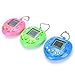 Dengguoli 1 Pc Random Color Tamagochi Pet Virtual Digital Electronic Game Machine, Nostalgic 168 pet in 1 Virtual Cyber Brinquedos (Heart-Shaped)