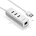 Spigen USB Ethernet Adapter Hub with 3 USB 3.0 Ports 3 Port 10/100/1000 Gigabit Ethernet Converter USB 3.0 and Ethernet Hub Adapter for Windows, Mac OS X, Linux, MacBook, Chromebook and More