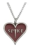 Spike Heart Pendant - Costume Accessory
