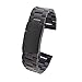 DHMXDC 22mm Width Stainless Steel Strap Metal Band for Motorola Moto 360 2nd Smartwatch and Lg Asus, Urbane, Pebble, Samsung Gear 2 Neo (Modern/Black)