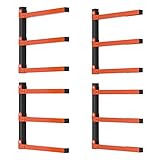 TORACK Lumber Storage Metal Rack, Wood Rack