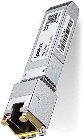 10G SFP+ RJ45 Copper Transceiver, 10GBase-T RJ-45 SFP+ Module, up to 80 ...