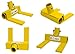 Pallet Buster | Deck Wrecker - Head Only - Best Wrecking Bar for Breaking Pallets - Steel Head - 2 Secure Locking Pins - Yellow - Molomax