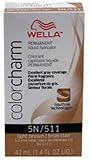 Wella Color Charm Liquid Haircolor 511/5N Light Brown, 1.4 oz (Pack of 4)