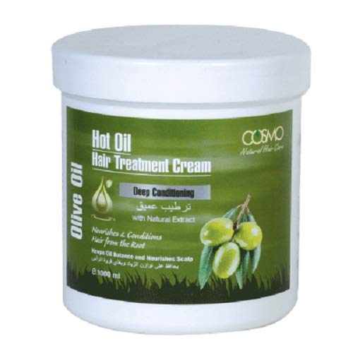 Cosmo Natural Hair Care Hot Oil Hair Treatment Olive Oil 600ml
