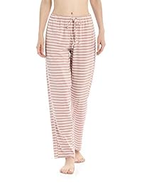 Pantalones de pijama de algodón para dama, casuales, de bolsillo, para descansar, pijamas, 2 unidades, S ~ XL