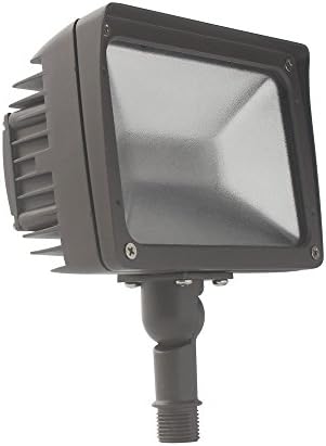 Ccclighting 30W LED Floodlight Outdoor Security Lights 5000K Daylight Brightness 3600Lumens High Power Die Cast Aluminum Housing Waterproof IP65 UL DLC Listed Slip Fitter Mounting Shopwindow Billboard