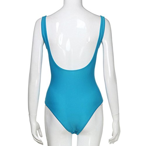 Kehen Women's Solid Color One Piece Monoki Bathing Suit Ruched Tummy Control Swimsuit Sexy Backless Swimwear (Dark Blue,XXX-Large)