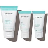Proactiv+ 3 Step Advanced Skincare Acne Treatment – Salicylic Acid Face Wash, Benzoyl Peroxide Pore Minimizing Treatment, and