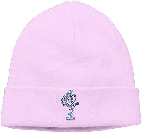 Pisces Zodiac Sign Unisex Slouchy Beanies Hat Adjustable Sports Cap
