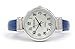 Blue Snake Style Band Slim Case Geneva Women's Bangle Cuff Watch