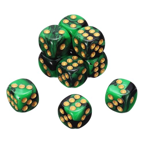 Black/Green, Gold Point