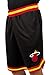 Ultra Game NBA Miami Heat Mens Woven Basketball Shorts, Team Color, Medium