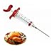 meizhouer 5 Stainless Steel Needles Spice Syringe Set BBQ Meat Flavor Injector Kithen Cooking Sauce Marinade Syringe Accessories