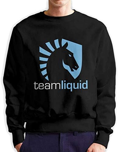 Shijingshan Men's Liquid Team Round Neck Sweater Long Sleeve Sweatshirts