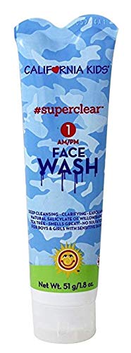 california baby face wash