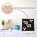 Black Felt Letter Board with Letters Pre-Cut - Oak Wooden Frame and Stand - 340 Changeable Letters, Numbers & Emojis Separated in Canvas Bag - Share Your Message with Family and Friends - 10
