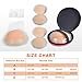 Women Adhesive Bra Silicone Breast Lift Backless Strapless Bra (A/B, Beige)