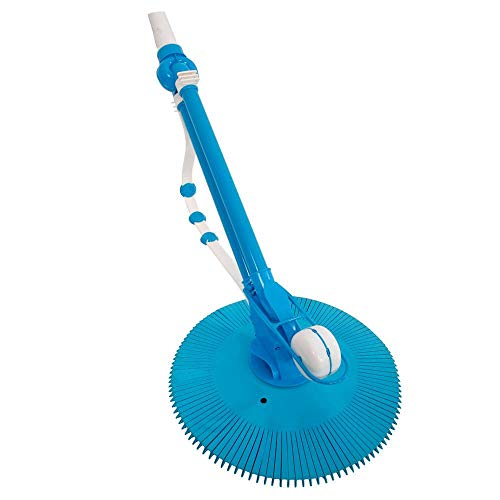 SHUTAO Auto Swimming Pool Cleaner with 10pcs Durable Hose Blue