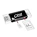 SD card reader, iPhone TF & SD Card Reader Lightning & USB 2.0 Mobile Flash Drive with Lightning Connector, Memory Expansion for iPhone / iPad / Android phones / Mac / PC (Black)